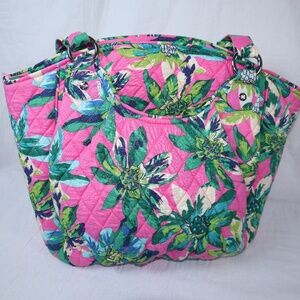 Vera Bradley Tropical Paradise Glenna Shoulder Bag
